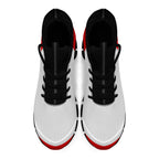 Custom Red Gray Maxsoul Shoes Personalized Sneaker FN030XD-D020388-21
