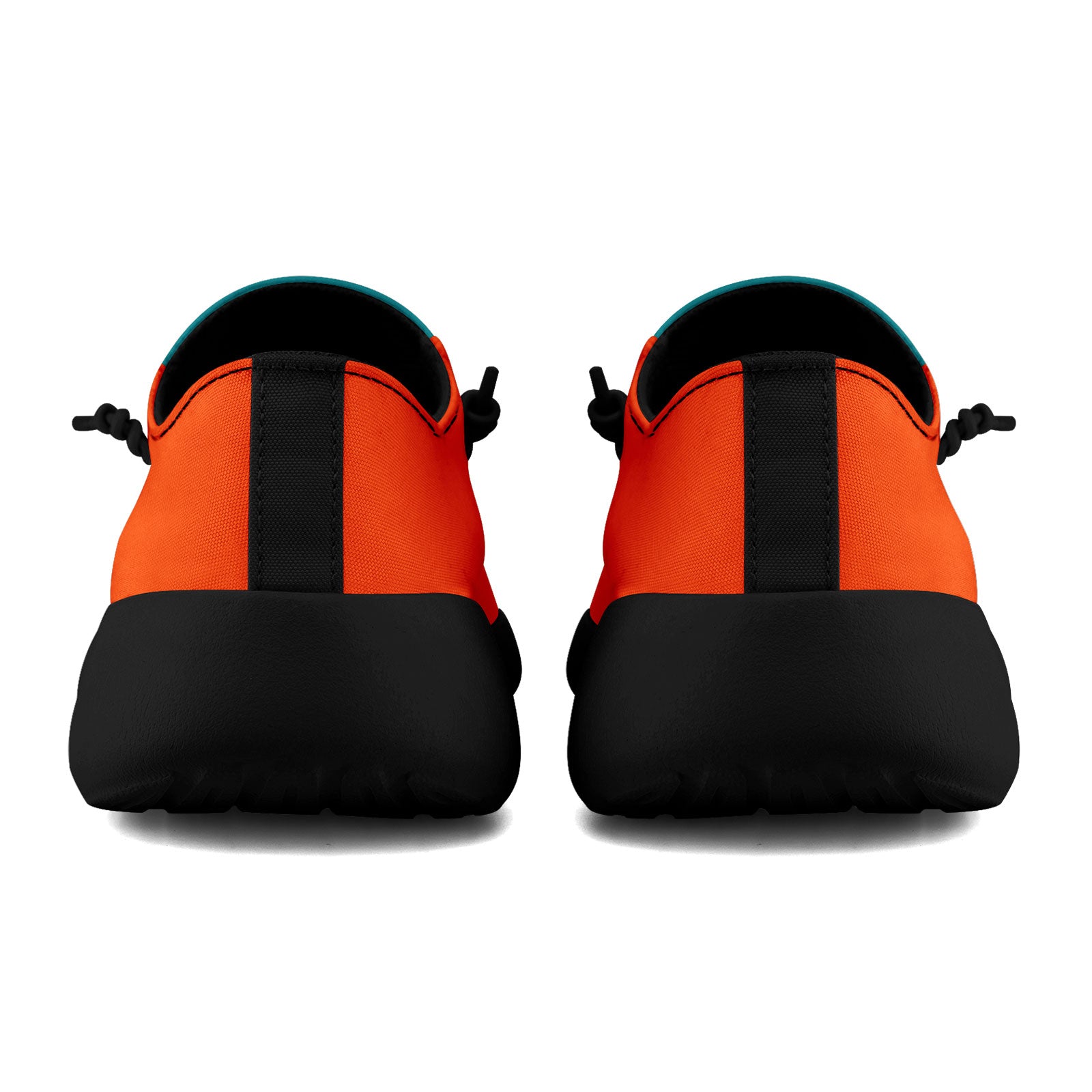 Custom Miami Orange Green Shoes Personalized Sneaker FN018-D020278-24
