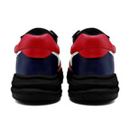 Custom Red Blue New England Shoes Personalized Sneaker FN032-D020389-26
