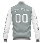 Custom Gray White Red Yellow Pittsburgh Jacket and Sports Shoes Combo Offer Personalized Combo ZH-D020294-30