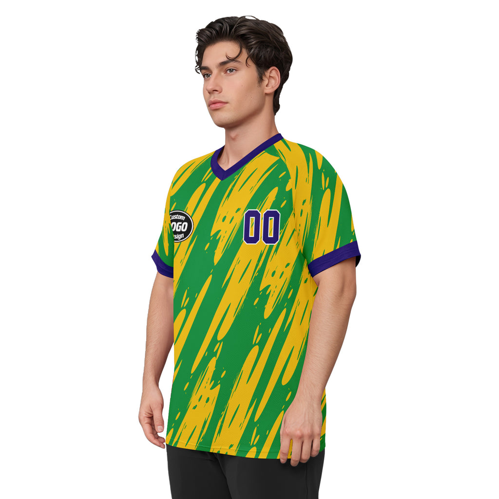 Custom Brazil 2026 World Cup Football Shirt Customized Soccer Jersey for Fans Add Your Name & Number FZ190-F027083-1