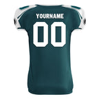 Custom Green White Pennsylvania High-Performance American Football Jersey FBJ06-D023001-23