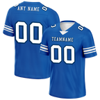 Custom Blue Classic Style Personalized Authentic Football Jersey FBJ02-bd0a700f