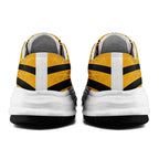 Custom Yellow Black Pennsylvania Football Jersey and Sports Shoes Combo Offer Personalized Combo ZH-D023031-30