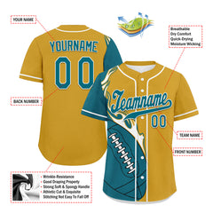 Custom Yellow Cyan Jersey and TN Shoes Combo Offer Personalized ZH-D0200101-16