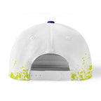 Custom White Green Hat Sport Design Cap Stitched Adjustable Personalized YW061-D020231-8
