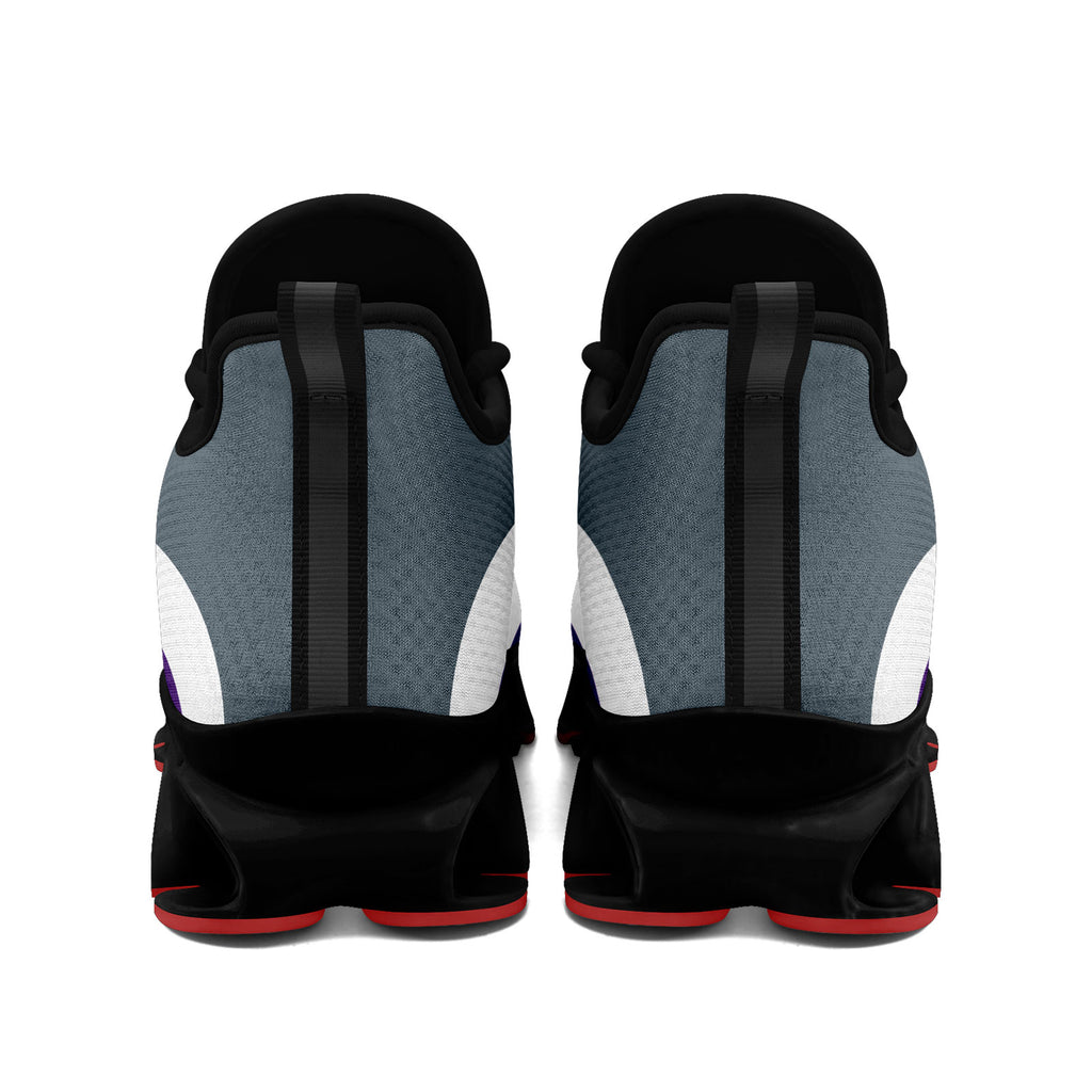 Custom Purple Gray Maxsoul Shoes Personalized Sneaker FN003XD-D020391-8