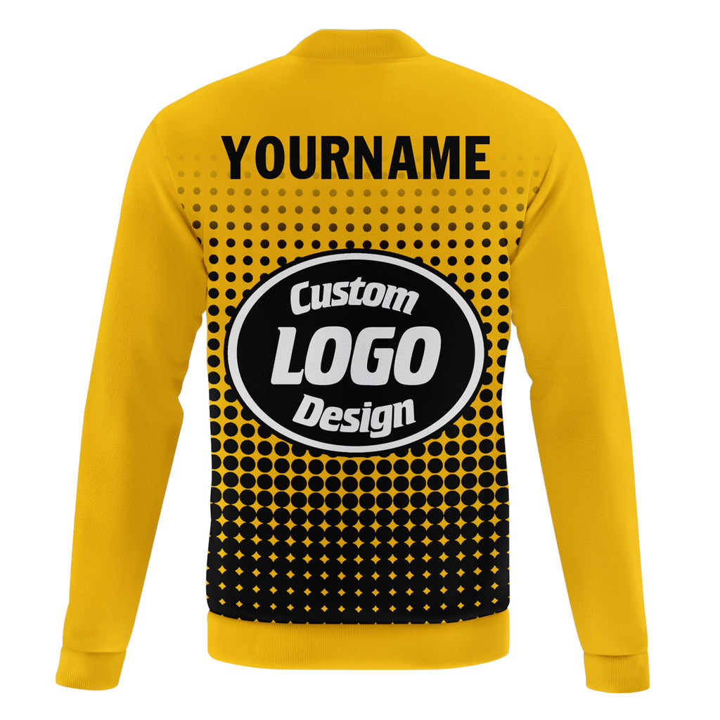 Custom Jacket Bomber Full-Snap Varsity Letterman Personalized Jacket PR092-D020346-6