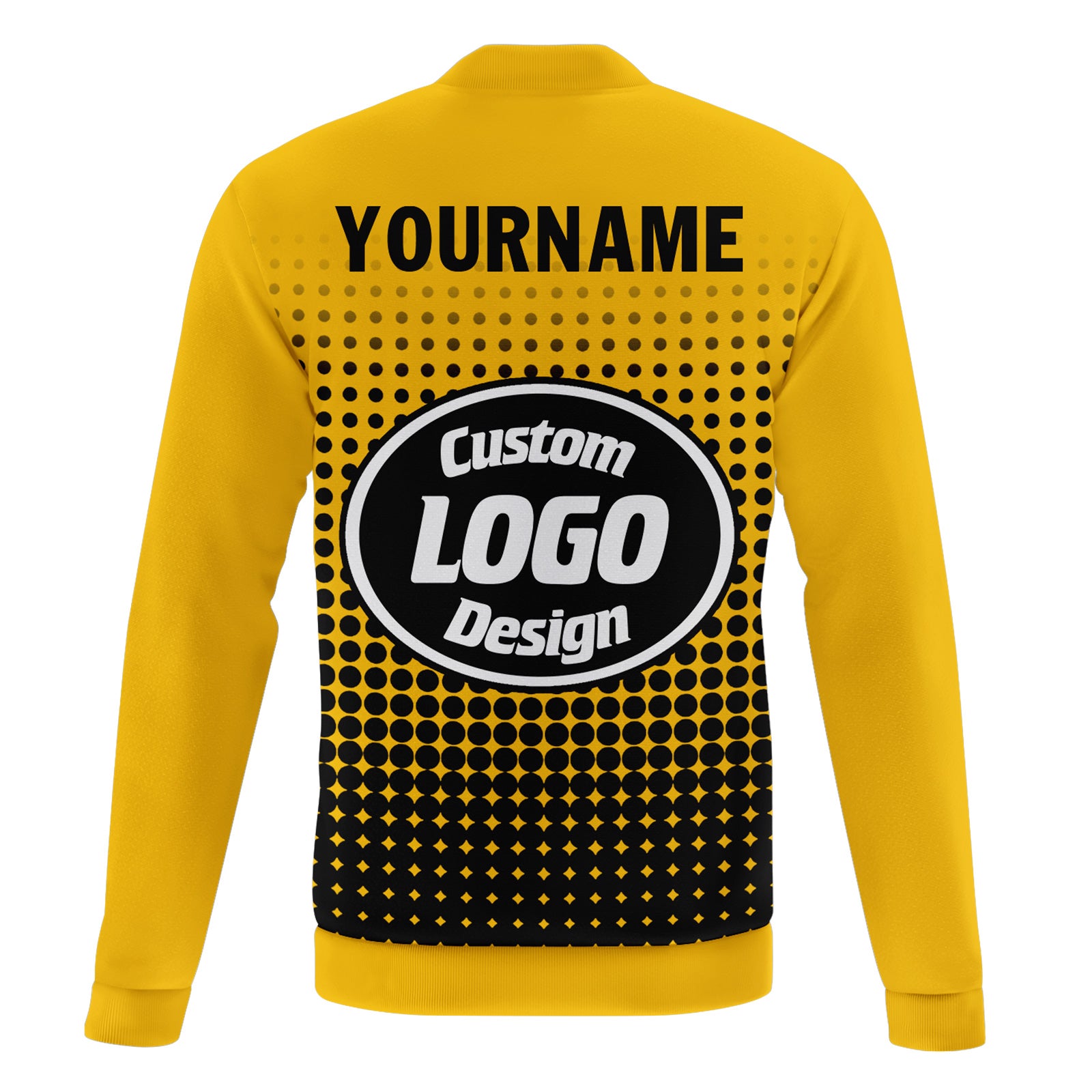 Custom Jacket Bomber Full-Snap Varsity Letterman Personalized Jacket PR092-D020346-6