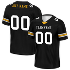 Custom Black Classic Style Personalized Authentic Football Jersey FBJ02-bd0a70a8