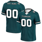 Custom Cyan Classic Style Personalized Authentic Football Jersey FBJ02-bd0a70ab