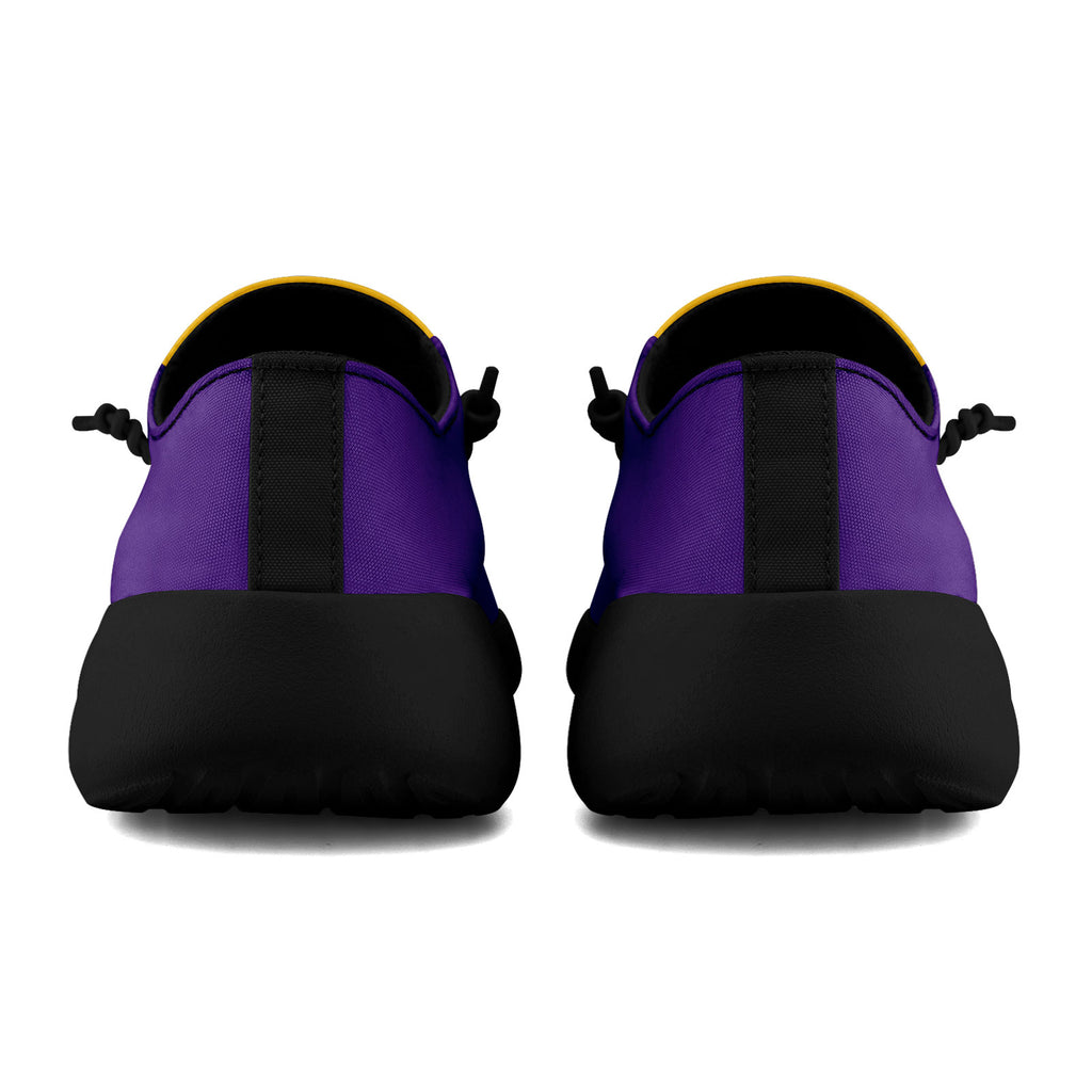 Custom Purple Yellow Minnesota Jacket and Sports Shoes Combo Offer Personalized Combo ZH-D020294-17