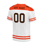 Custom Cleveland Personalized Authentic Football Jersey FBJ02-E0607-8