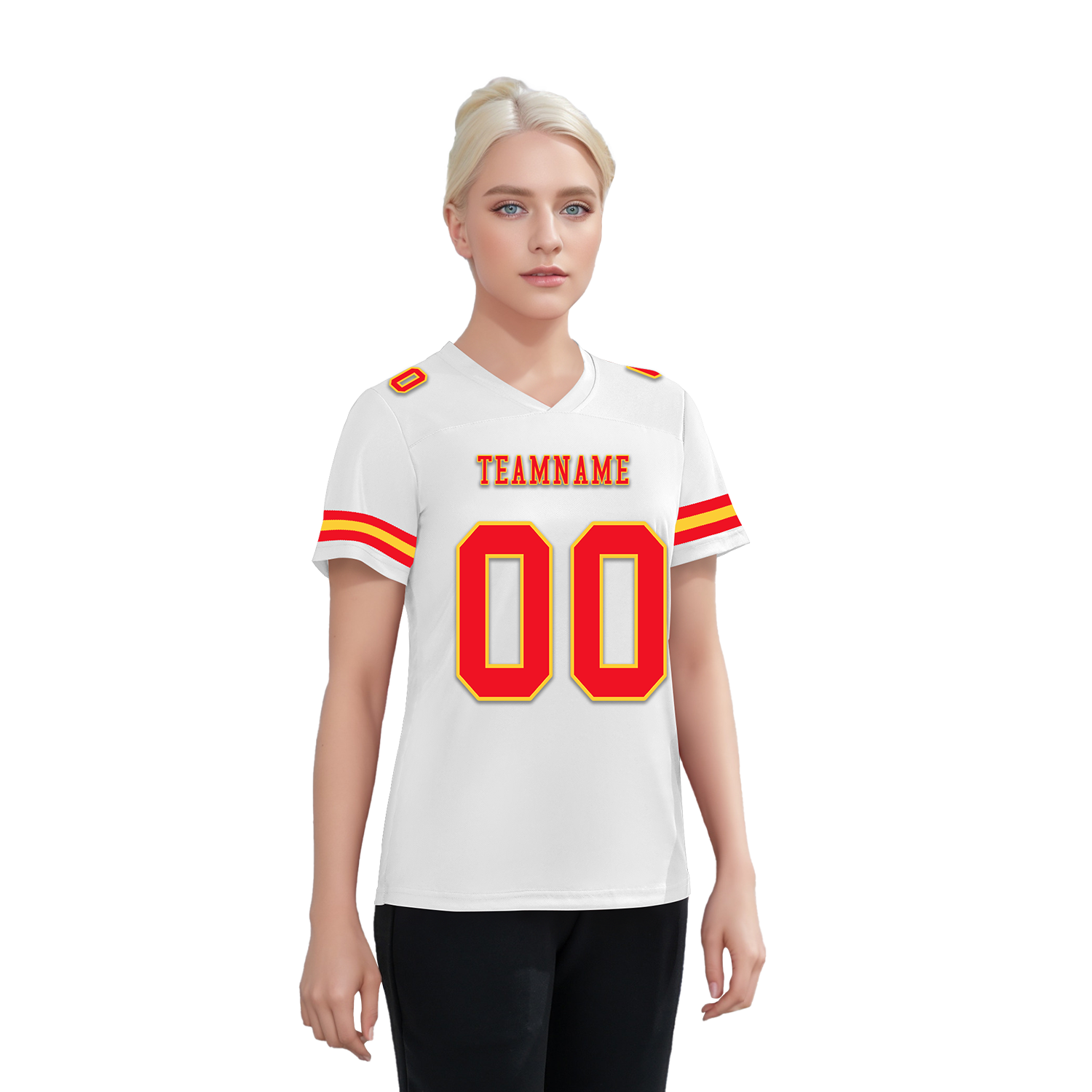 Custom White Classic Style Personalized Authentic Football Jersey FBJ02-bd0a70bd