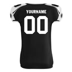 Custom Black White Nevada High-Performance American Football Jersey FBJ06-D023001-20