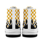Custom Yellow Black Pittsburgh Football Jersey and Firesoul Sports Shoes Combo Offer Personalized Combo ZH-D020273-30