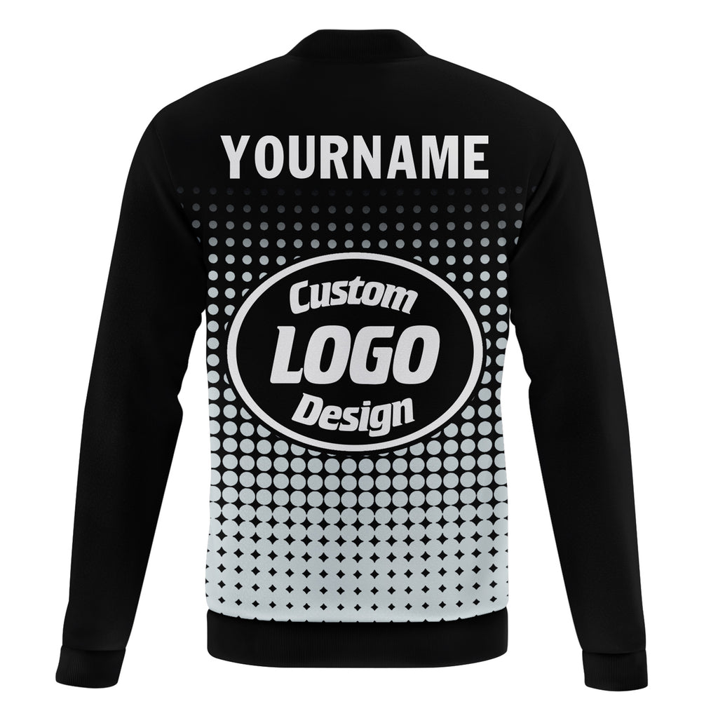 Custom Jacket Bomber Full-Snap Varsity Letterman Personalized Jacket PR092-D020346-3