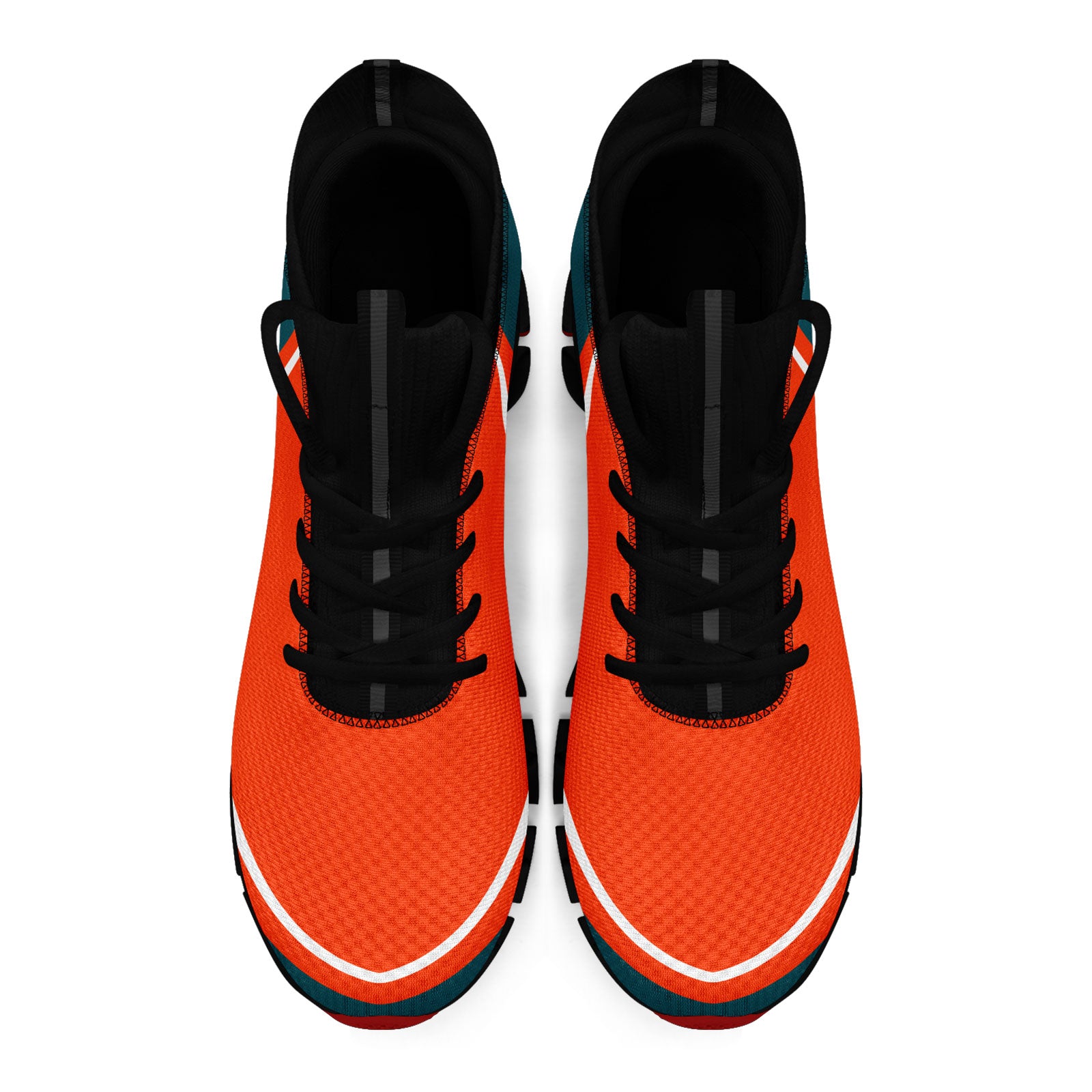 Custom Green Orange Maxsoul Shoes Personalized Sneaker FN030XD-D020388-6