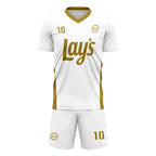 Custom White Soccer Sets Jersey Personalized SCJ101-D020207-3