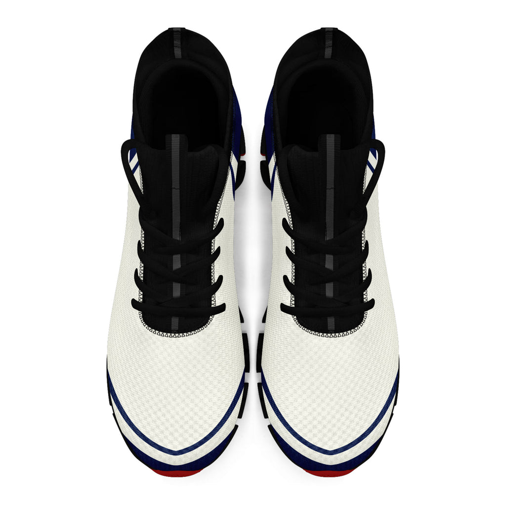 Custom Cream Navy Maxsoul Shoes Personalized Sneaker FN030XD-D020388-12