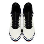 Custom Cream Navy Maxsoul Shoes Personalized Sneaker FN030XD-D020388-12