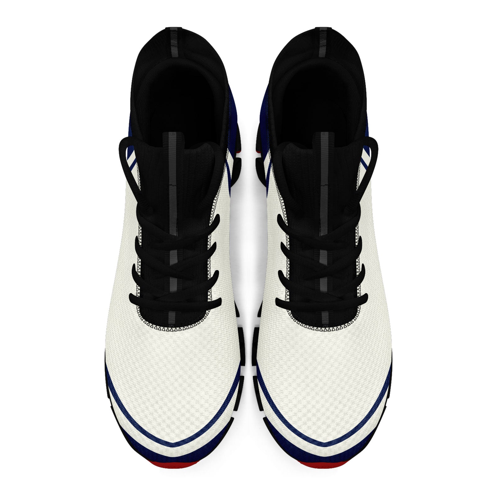 Custom Cream Navy Maxsoul Shoes Personalized Sneaker FN030XD-D020388-12