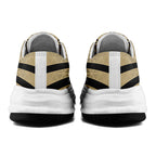 Custom Beige Black Louisiana Football Jersey and Sports Shoes Combo Offer Personalized Combo ZH-D023031-19