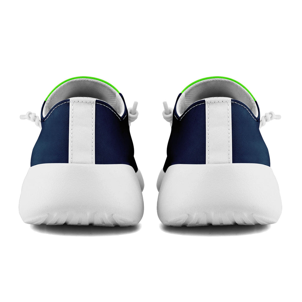 Custom Seattle Blue Green Shoes Personalized Sneaker FN018-D020278-27 Custom Online
