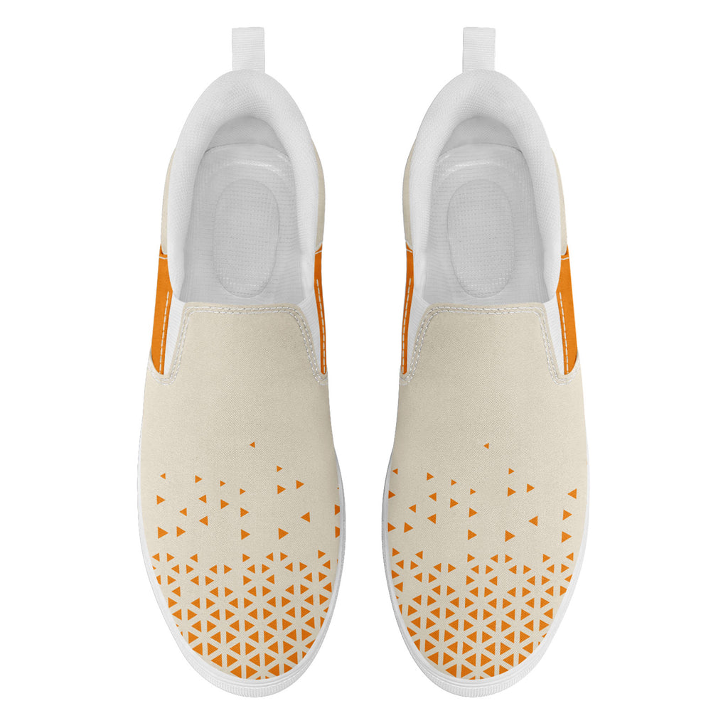 Custom Canvas Sneakers Personalized Slip On Shoes FN071-E023042-7