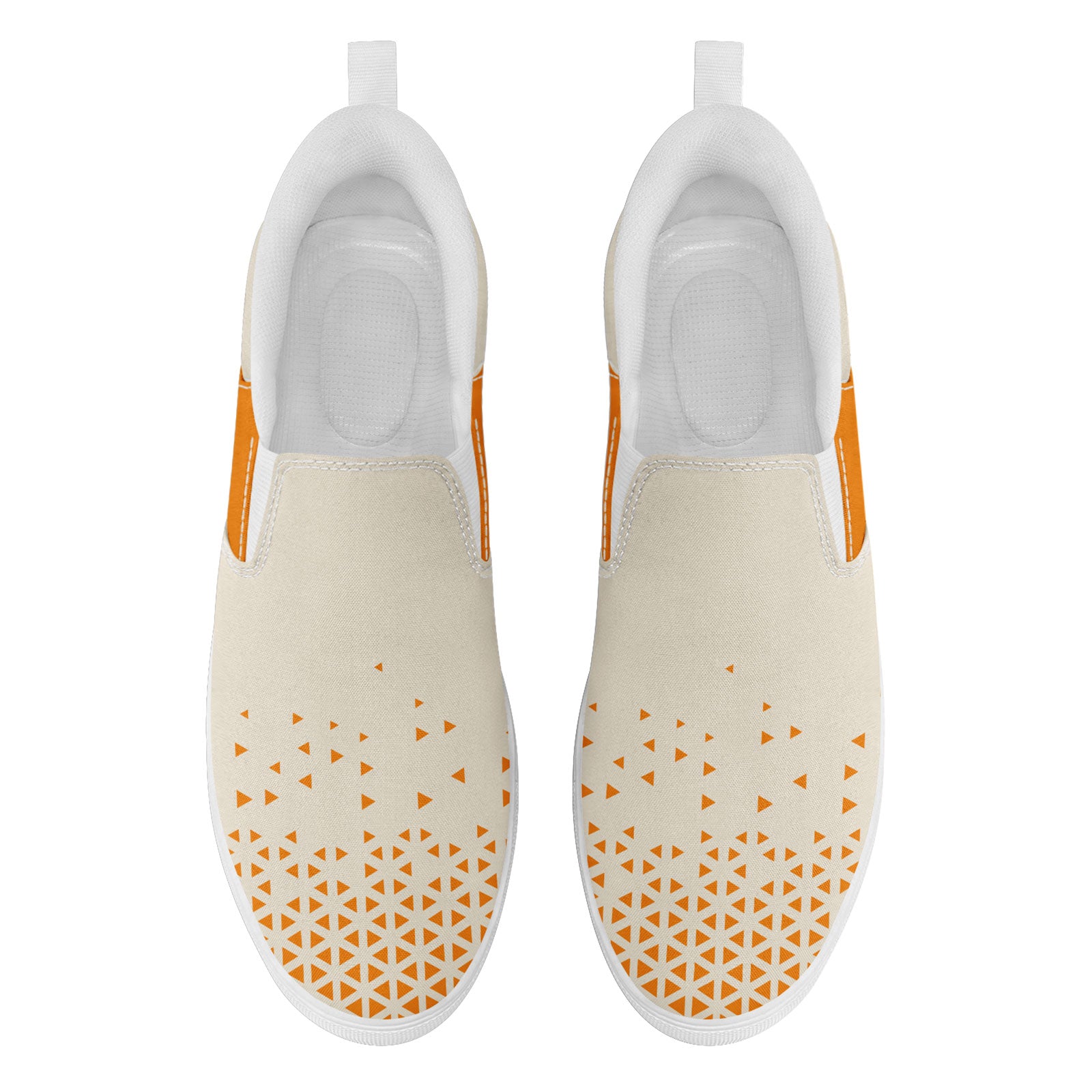 Custom Canvas Sneakers Personalized Slip On Shoes FN071-E023042-7
