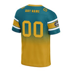 Custom Green Yellow Jacksonville Personalized Authentic Football Jersey FBJ02-D020249-16