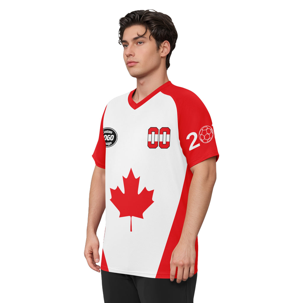 Custom Canada 2026 World Cup Football Shirt Customized Soccer Jersey for Fans Add Your Name & Number FZ190-F023094-4