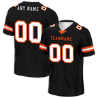 Custom Black Classic Style Personalized Authentic Football Jersey FBJ02-bd0a70c0