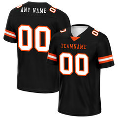 Custom Black Classic Style Personalized Authentic Football Jersey FBJ02-bd0a70c0