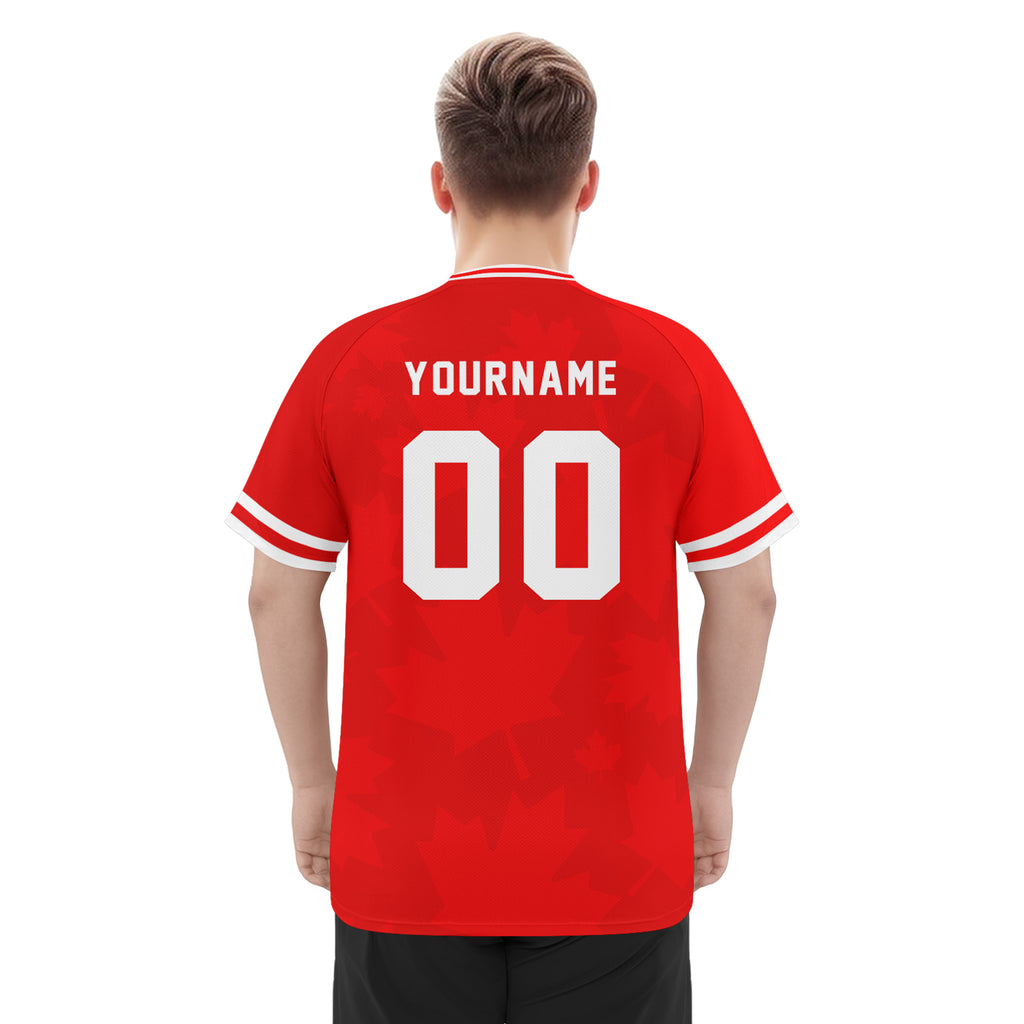 Custom Canada 2026 World Cup Football Shirt Customized Soccer Jersey for Fans Add Your Name & Number FZ190-F009149-1