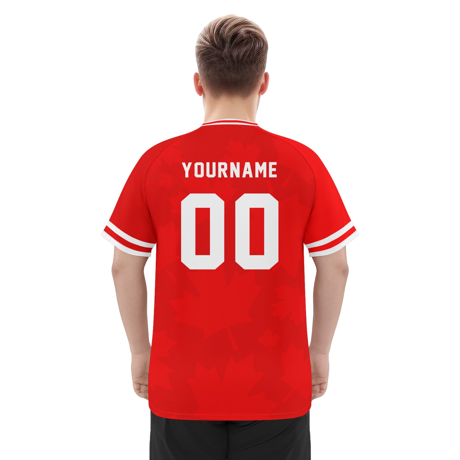 Custom Canada 2026 World Cup Football Shirt Customized Soccer Jersey for Fans Add Your Name & Number FZ190-F009149-1