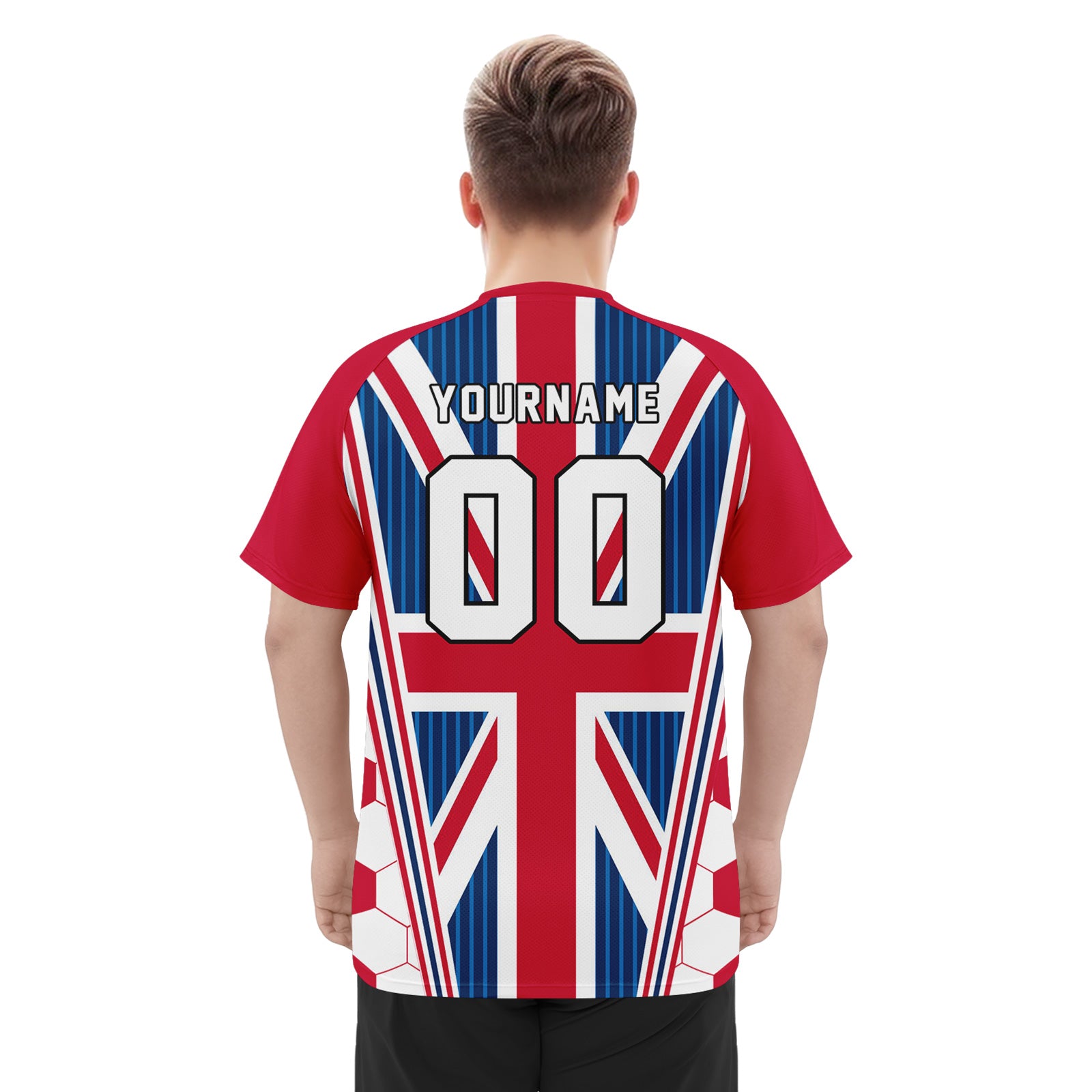Custom England 2026 World Cup Football Shirt Customized Soccer Jersey for Fans Add Your Name & Number FZ190-F023109-8
