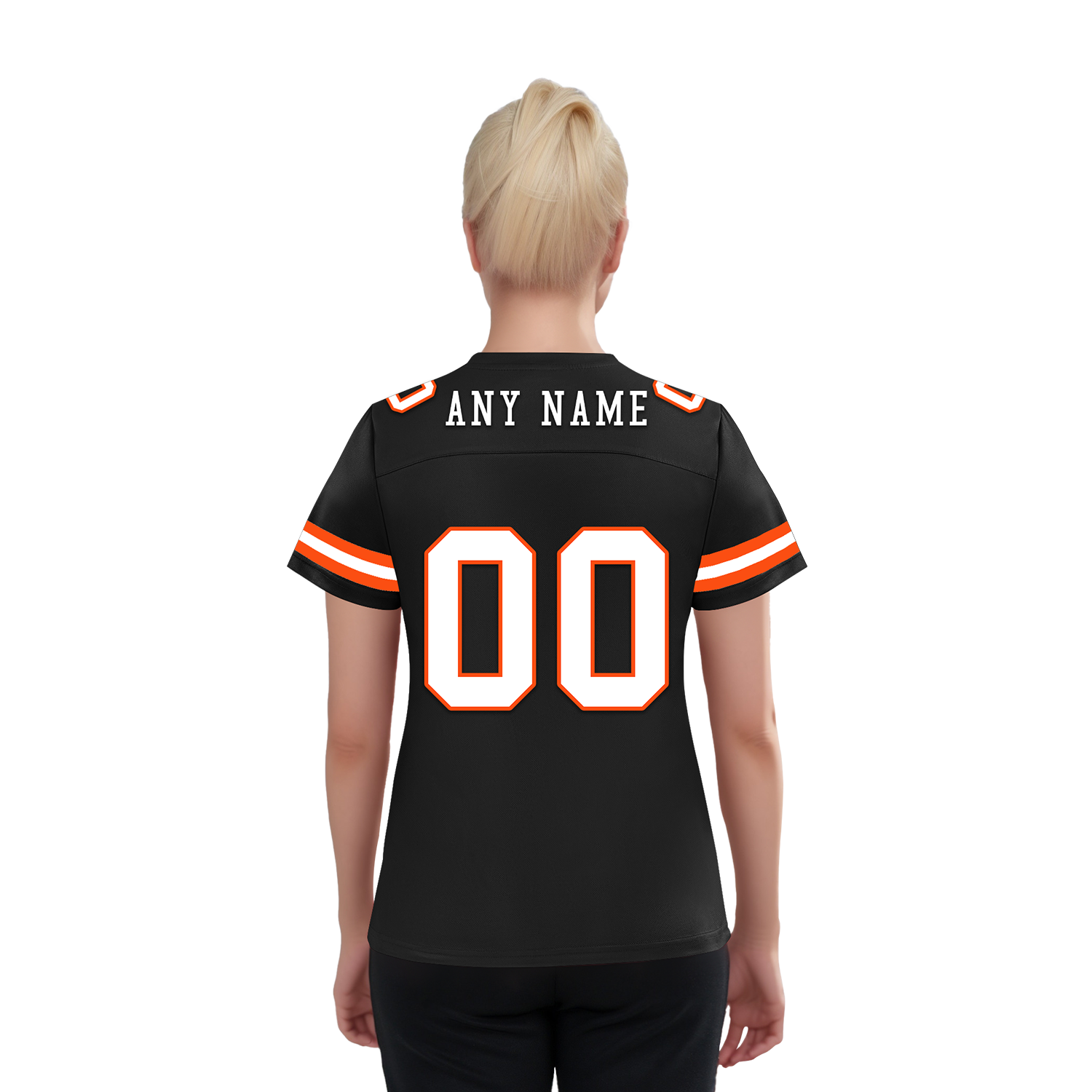 Custom Black Classic Style Personalized Authentic Football Jersey FBJ02-bd0a70c0