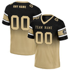 Custom Black Yellow New Orleans Personalized Authentic Football Jersey FBJ02-D020249-19