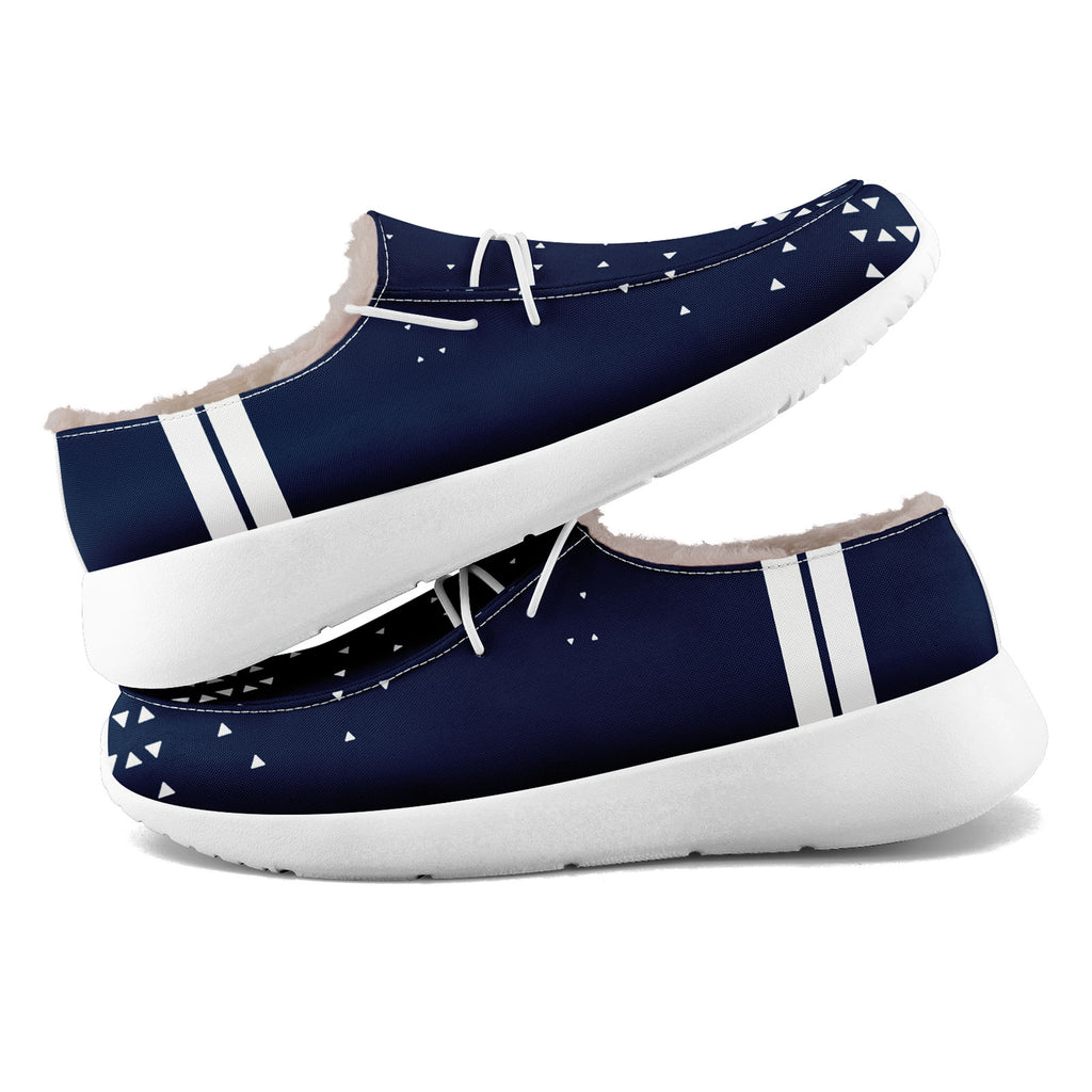 Custom Blue White Dallas Shoes Personalized Sneaker FN042-D020279-9