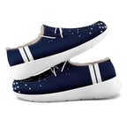 Custom Blue White Dallas Shoes Personalized Sneaker FN042-D020279-9