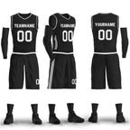 Custom Black Classic Style Sports Uniform Basketball Jersey BBJ01-D020105-19