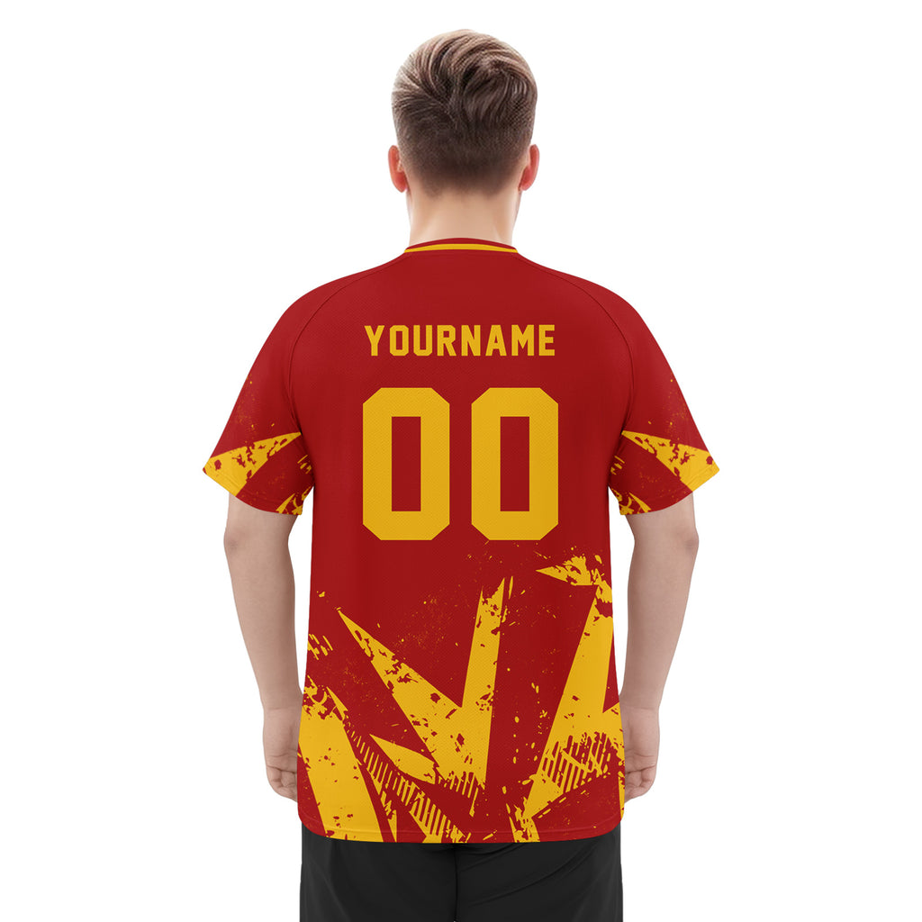 Custom Spain 2026 World Cup Football Shirt Customized Soccer Jersey for Fans Add Your Name & Number FZ190-F009153-5