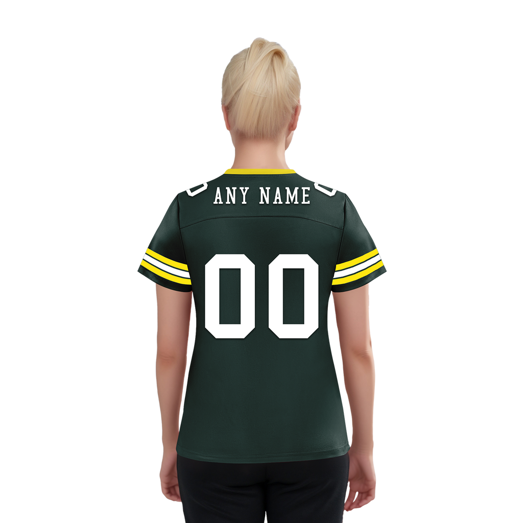 Custom Green Classic Style Personalized Authentic Football Jersey FBJ02-bd0a7007