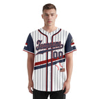 Custom Vintage Personalized Authentic Baseball Jersey BSBJ01-E025021-4