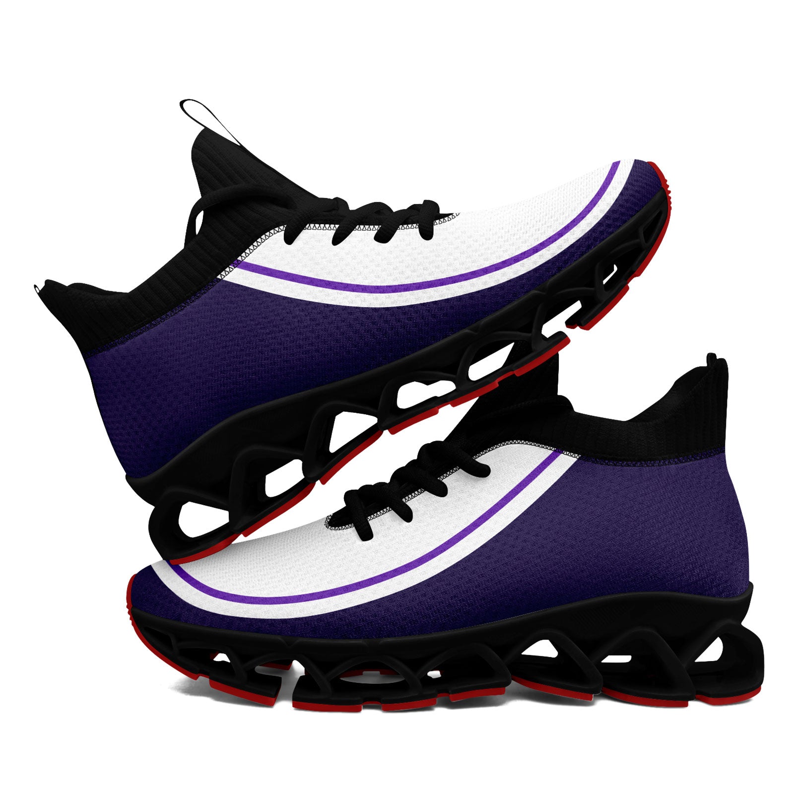 Custom Purple Cream Maxsoul Shoes Personalized Sneaker FN030XD-D020388-16