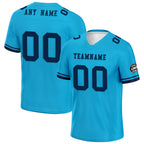 Custom Blue Tennessee Personalized Authentic Football Jersey FBJ02-D020263-32