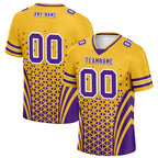 Custom Purple White Minnesota Personalized Authentic Football Jersey FBJ02-D023033-17