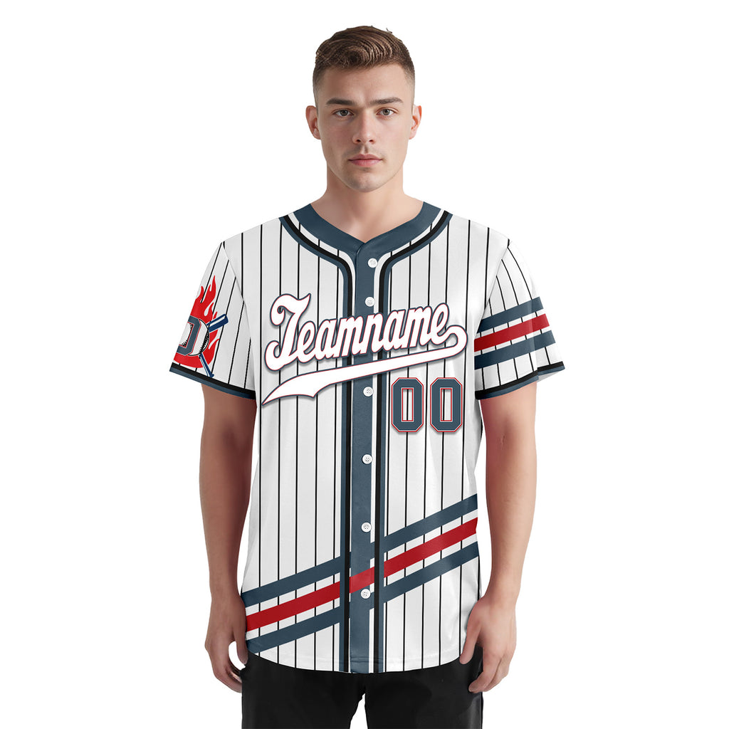 Custom Vintage Personalized Authentic Baseball Jersey BSBJ01-E025021-7