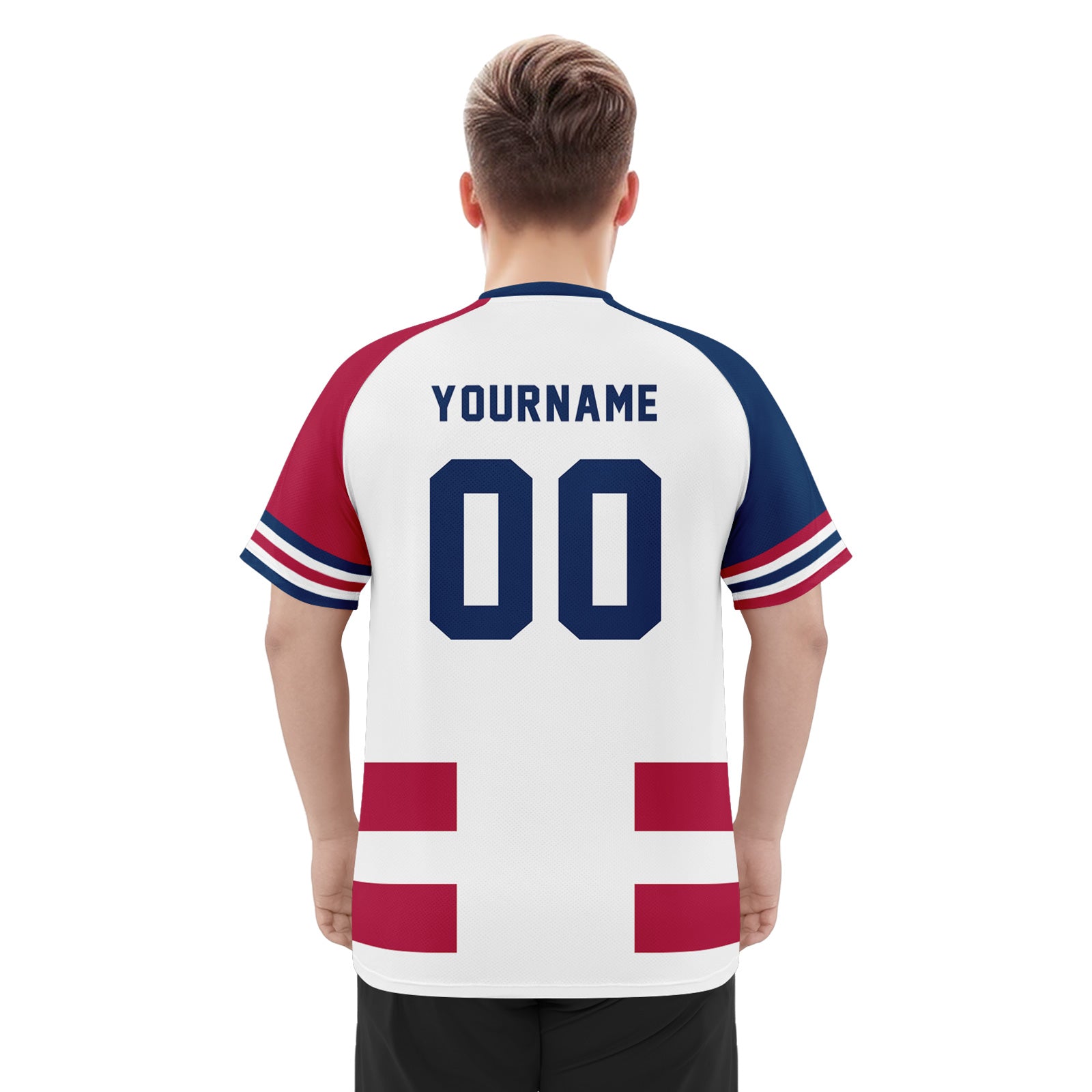 Custom United States 2026 World Cup Football Shirt Customized Soccer Jersey for Fans Add Your Name & Number FZ190-F009146-3